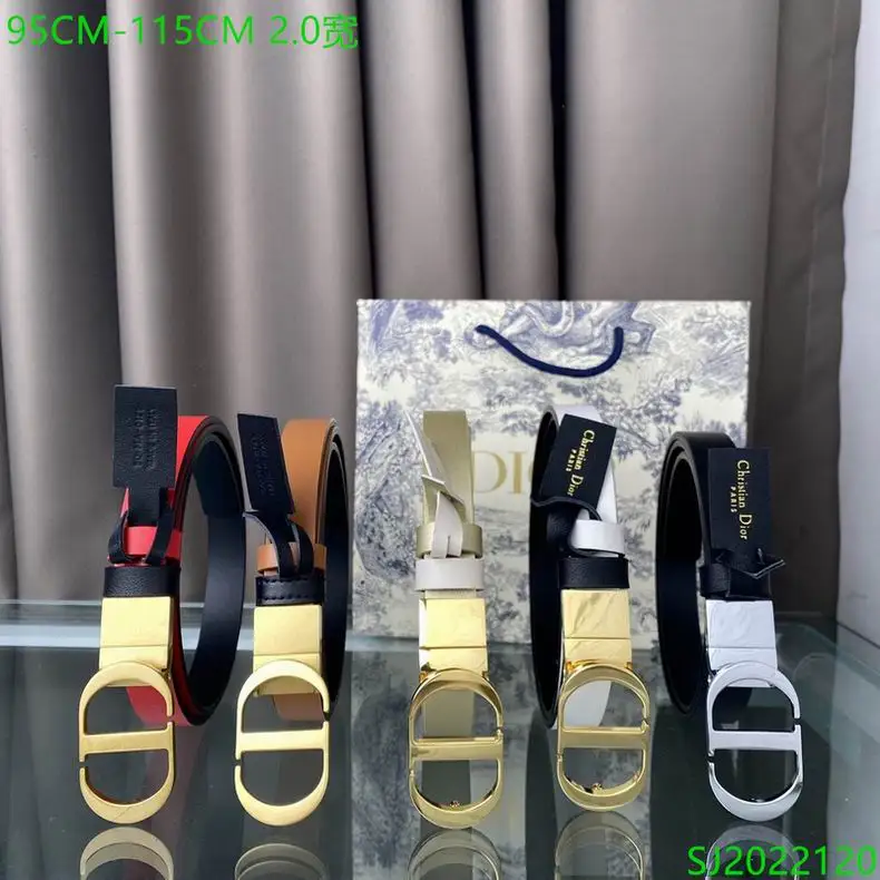 Dior Belt 20mmX95-115cm 7D21